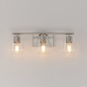 Maxim 21333CLSN Geode 3 Light Bath Vanity | Satin Nickel
