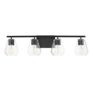 Maxim 21334CLBK Geode 4 Light Bath Vanity | Black