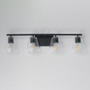 Maxim 21334CLBK Geode 4 Light Bath Vanity | Black