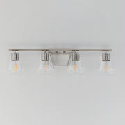 Maxim 21334CLSN Geode 4 Light Bath Vanity | Satin Nickel