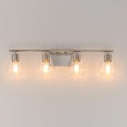 Maxim 21334CLSN Geode 4 Light Bath Vanity | Satin Nickel