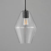 Maxim 21335CLBK Geode Small Pendant | Black