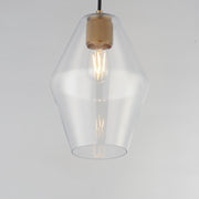 Maxim 21335CLNAB Geode Small Pendant | Natural Aged Brass