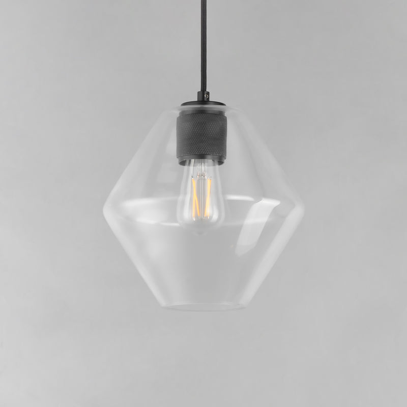 Maxim 21336CLBK Geode Medium Pendant | Black