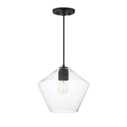 Maxim 21337CLBK Geode Large Pendant | Black