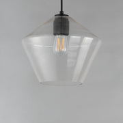 Maxim 21337CLBK Geode Large Pendant | Black
