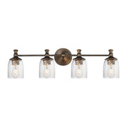 Maxim 21354CRANB Swirl 4 Light Bath Vanity | Antique Bronze
