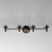 Maxim 21354CRANB Swirl 4 Light Bath Vanity | Antique Bronze