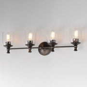 Maxim 21354CRANB Swirl 4 Light Bath Vanity | Antique Bronze
