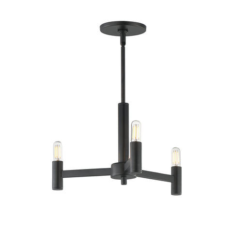 Maxim 21363BK Emana 3 Light Chandelier | Black