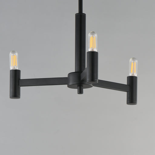 Maxim 21363BK Emana 3 Light Chandelier | Black