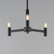 Maxim 21363BK Emana 3 Light Chandelier | Black