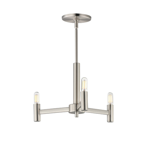 Maxim 21363SN Emana 3 Light Chandelier | Satin Nickel