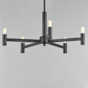 Maxim 21365BK Emana 5 Light Chandelier | Black