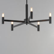 Maxim 21365BK Emana 5 Light Chandelier | Black