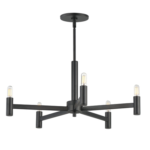 Maxim 21365BK Emana 5 Light Chandelier | Black