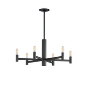 Maxim 21366BK Emana 6 Light Chandelier | Black