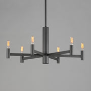 Maxim 21366BK Emana 6 Light Chandelier | Black