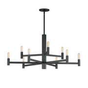 Maxim 21369BK Emana 9 Light Chandelier | Black
