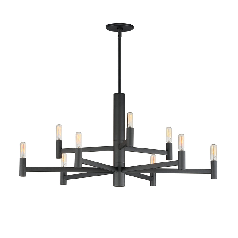 Maxim 21369BK Emana 9 Light Chandelier | Black
