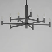 Maxim 21369BK Emana 9 Light Chandelier | Black