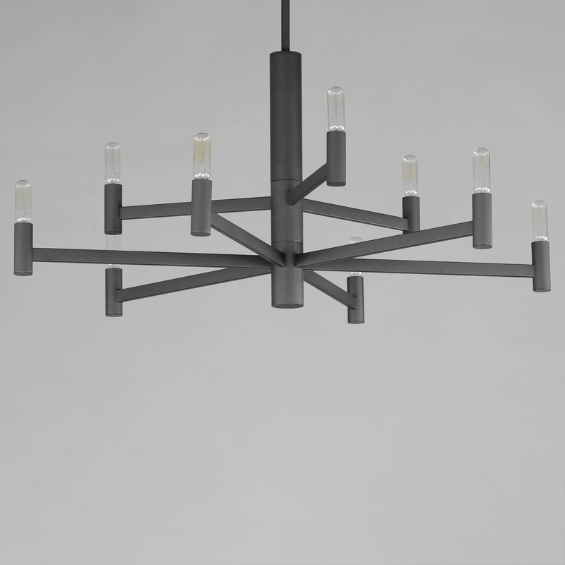Maxim 21369BK Emana 9 Light Chandelier | Black
