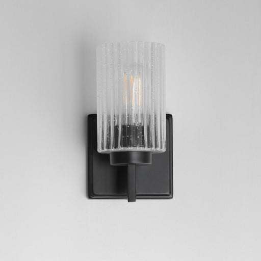 Maxim 21371CRBK Rigata 1 Light Wall Sconce | Black