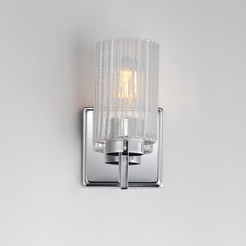 Maxim 21371CRPN Rigata 1 Light Wall Sconce | Polished Nickel