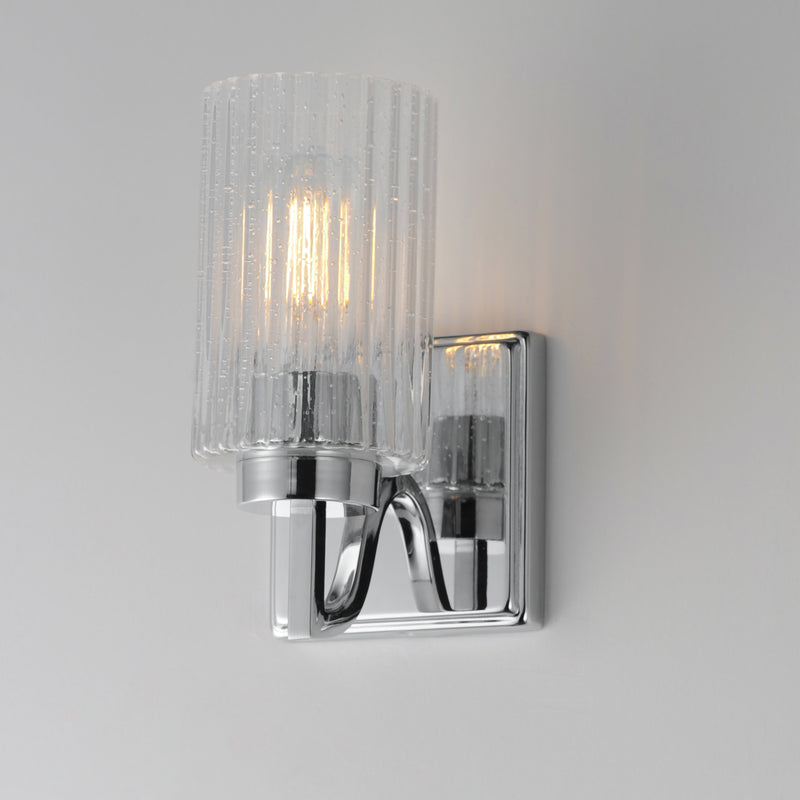 Maxim 21371CRPN Rigata 1 Light Wall Sconce | Polished Nickel
