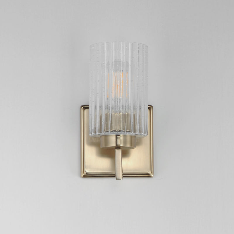 Maxim 21371CRSCH Rigata 1 Light Wall Sconce | Satin Champagne