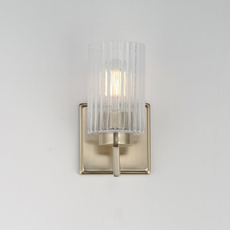 Maxim 21371CRSCH Rigata 1 Light Wall Sconce | Satin Champagne