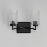 Maxim 21372CRBK Rigata 2 Light Wall Sconce | Black