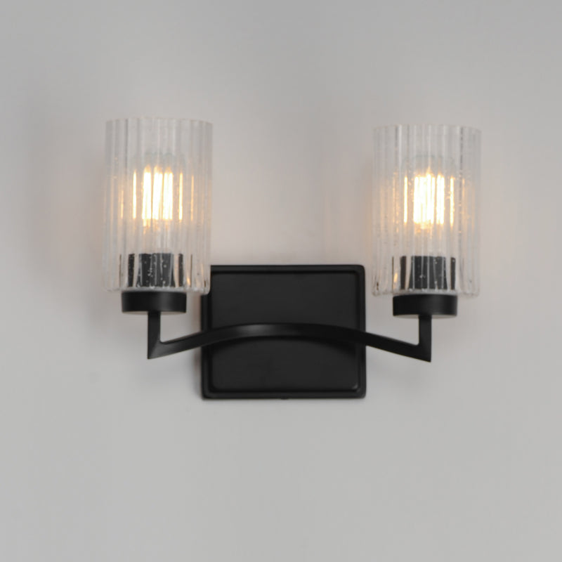 Maxim 21372CRBK Rigata 2 Light Wall Sconce | Black