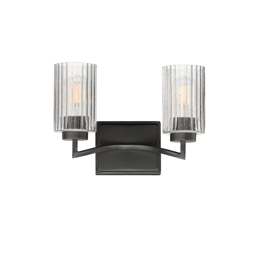 Maxim 21372CRBK Rigata 2 Light Wall Sconce | Black