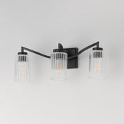 Maxim 21373CRBK Rigata 3 Light Bath Vanity | Black