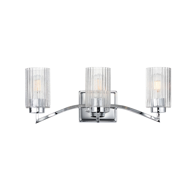 Maxim 21373CRPN Rigata 3 Light Bath Vanity | Polished Nickel