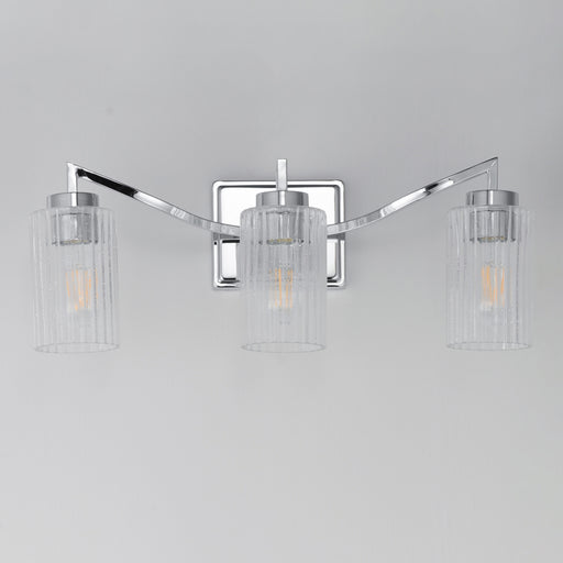 Maxim 21373CRPN Rigata 3 Light Bath Vanity | Polished Nickel