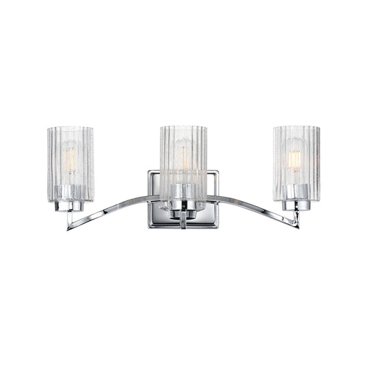 Maxim 21373CRPN Rigata 3 Light Bath Vanity | Polished Nickel