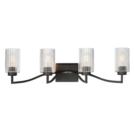 Maxim 21374CRBK Rigata 4 Light Bath Vanity | Black
