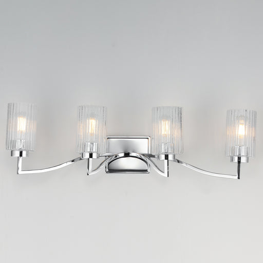 Maxim 21374CRPN Rigata 4 Light Bath Vanity | Polished Nickel