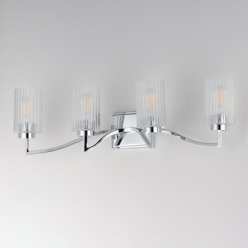 Maxim 21374CRPN Rigata 4 Light Bath Vanity | Polished Nickel