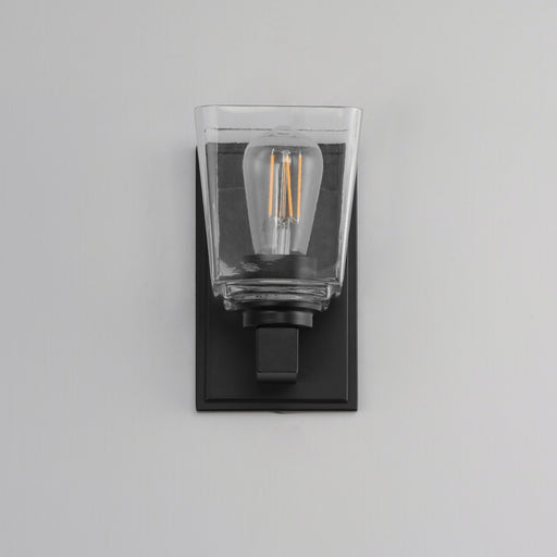 Maxim 21381CLBK Cubos 1 Light Wall Sconce | Black