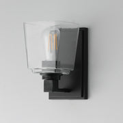 Maxim 21381CLBK Cubos 1 Light Wall Sconce | Black