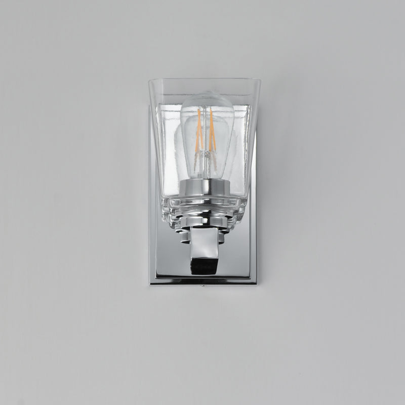 Maxim 21381CLPC Cubos 1 Light Wall Sconce | Polished Chrome