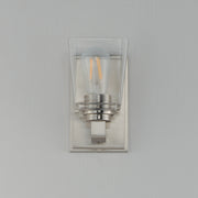 Maxim 21381CLSN Cubos 1 Light Wall Sconce | Satin Nickel