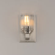 Maxim 21381CLSN Cubos 1 Light Wall Sconce | Satin Nickel