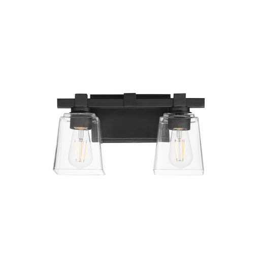 Maxim 21382CLBK Cubos 2 Light Wall Sconce | Black