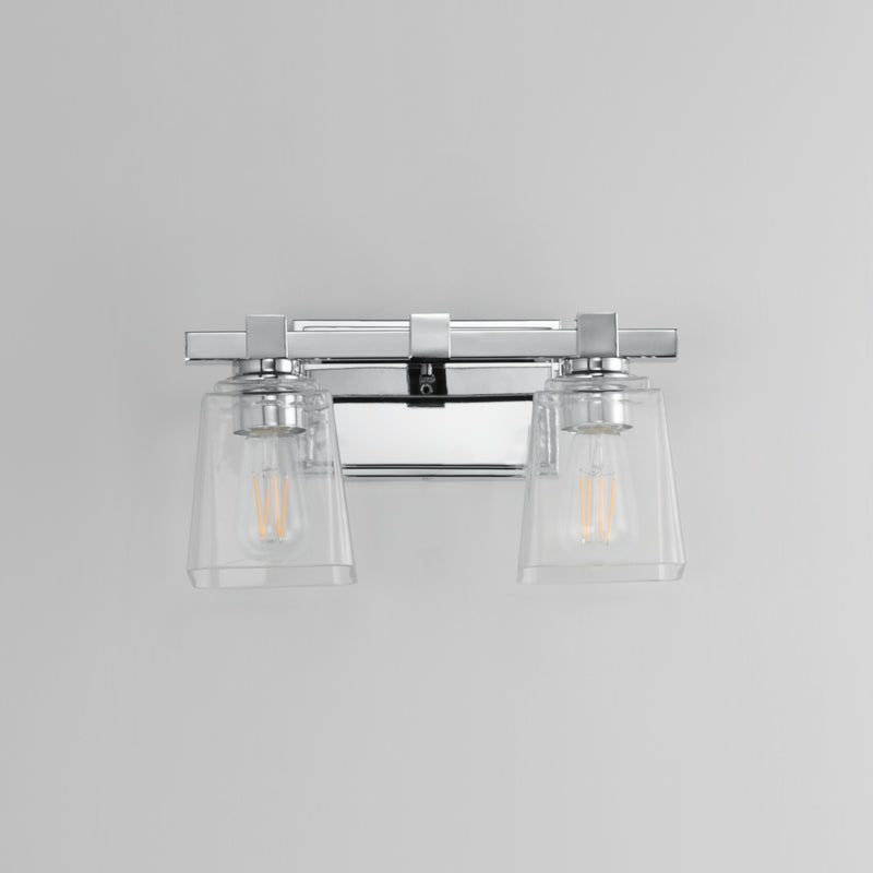 Maxim 21382CLPC Cubos 2 Light Wall Sconce | Polished Chrome