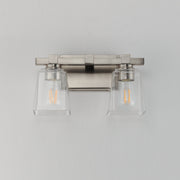 Maxim 21382CLSN Cubos 2 Light Wall Sconce | Satin Nickel