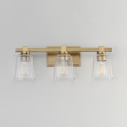 Maxim 21383CLNAB Cubos 3 Light Bath Vanity | Natural Aged Brass